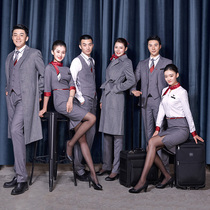 College uniforms uniform coats airline stewardess hotel property front desk reception dress sales department 4S store suit