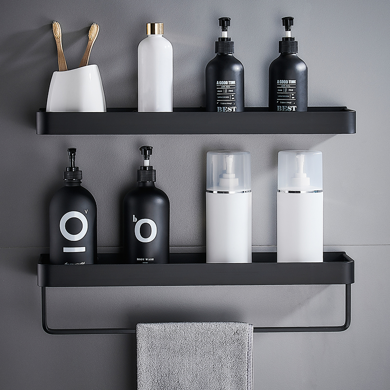 Powder room racks wall-mounted toilet racks to put things on the wall bathroom supplies bathroom storage racks multi-layer
