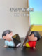 Crayon Shin-Shi의 휴대폰 홀더 피겨 장식 만화 크리에이티