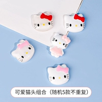 Милая комбинация головы кошки