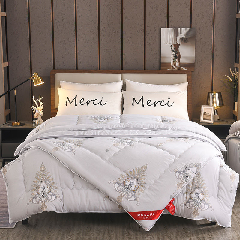 Mother-in-law quilt core two-in-one winter zipper quilt thickened warm spring and autumn quilt single double quilt core students