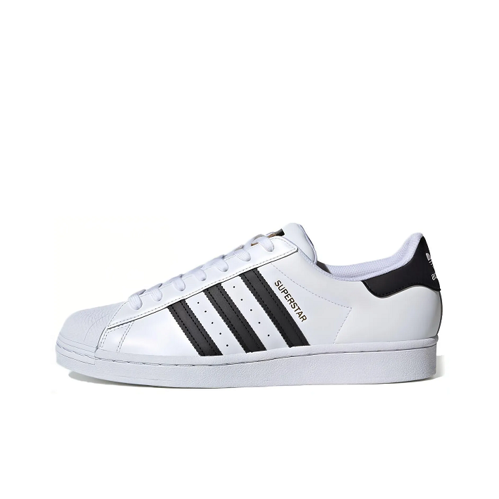 【荐】Adidas阿迪达斯SUPERSTAR低帮 板鞋 男女同款 白黑EG4958