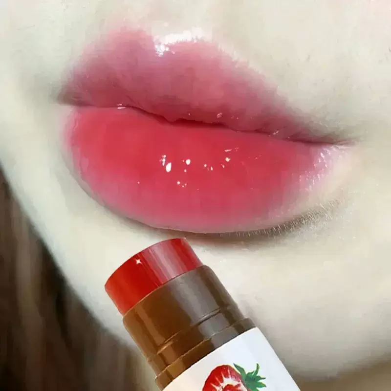 4 цвета цветной бальзам для губ милый фруктовый увлажняющий тинт