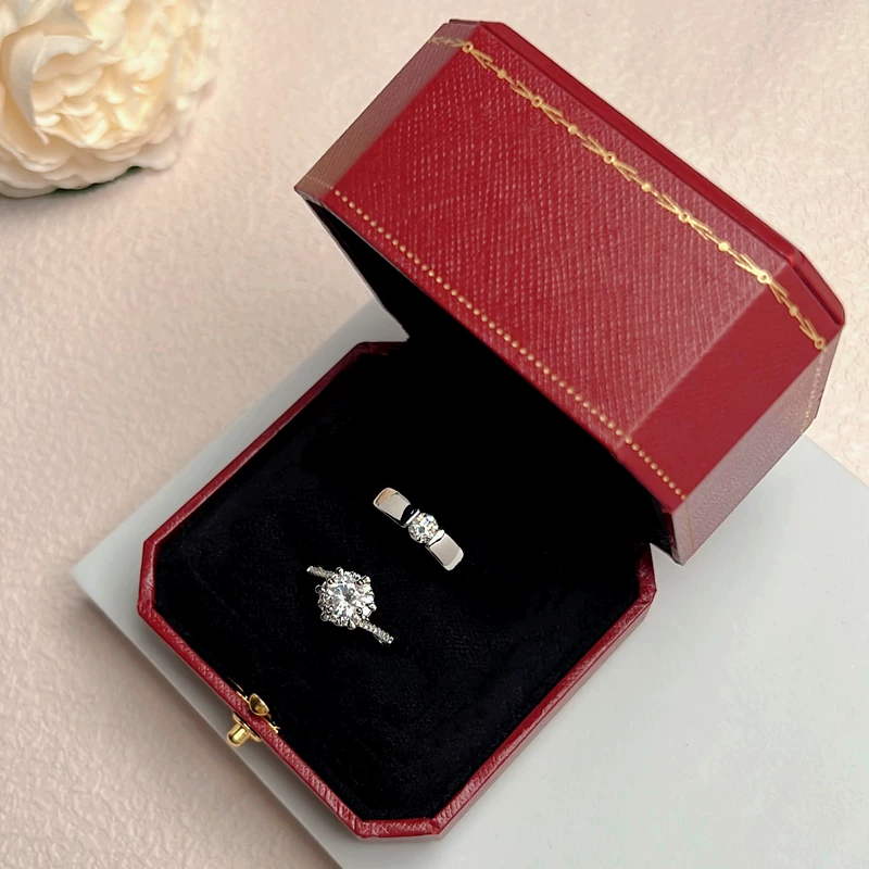 Симулированное обручальное кольцо, обручальное кольцо, пара фальшивых diamond-колец, пара помолвочного кольца с камнем, свадебная церемония обмена кольцами, живое кольцо