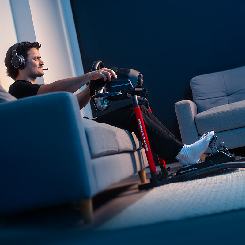 Nlr Is Compatible with Moza, Thrustmaster, Logitech Direct Drive Racing Simulators, Foldable Racing Game Steering Wheel Stand Seat Wheelstandlite2.0