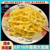 Fresh sulfur-free water daylily daylily 10 pounds of cold salad hot pot stewed vegetables spicy hot commercial natural ingredients
