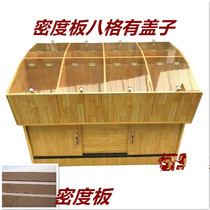 Xinjiang Supermarket Wood Shelving Ice Shelving Rice Grain Grain Grain Cabin Rice Hopper Пять