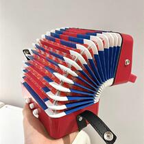 Accordion childrens musical instrument enlightenment toys Montessori early childhood music enlightenment 3 to 6 years old childrens gift girl