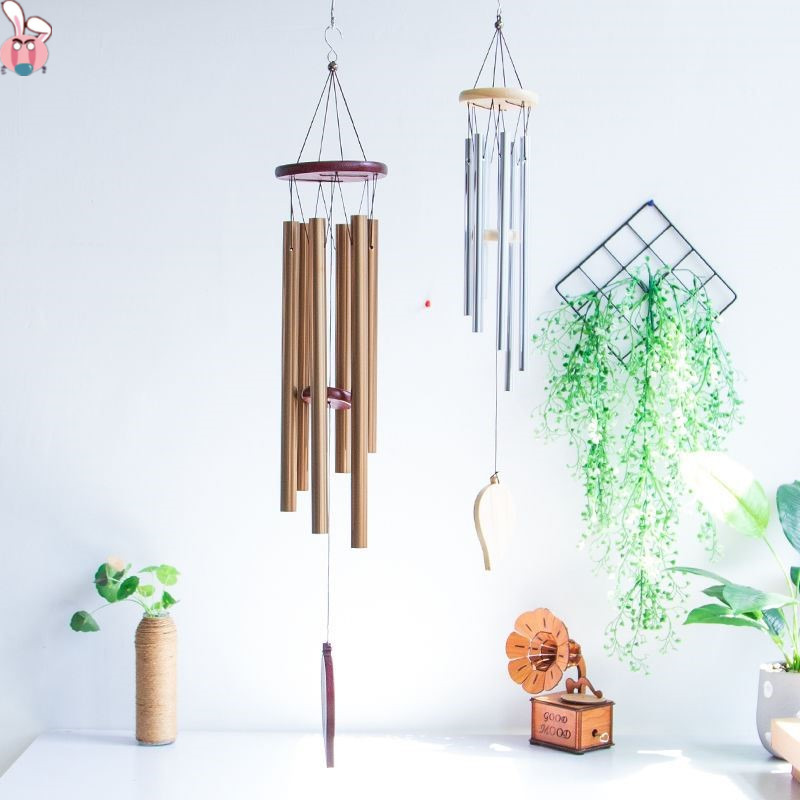 8-pipe modern minimalist Nordic Chinese small freshened balcony outdoor sound bites When girl presents Wind Suzuki Pendant Pendant pendant