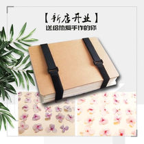 Embosser diy dried flower childrens handmade large mold pressing plate plant specimen collection book making tool photo frame