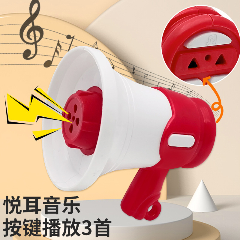 Loud Speaker Mini Speaker Children's Toy with Recording Function Handheld Megaphone Amplifier