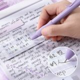 Высококачественная быстросохнущая ручка-роллер для школьников, брендовая вместительная и большая плавная шариковая ручка