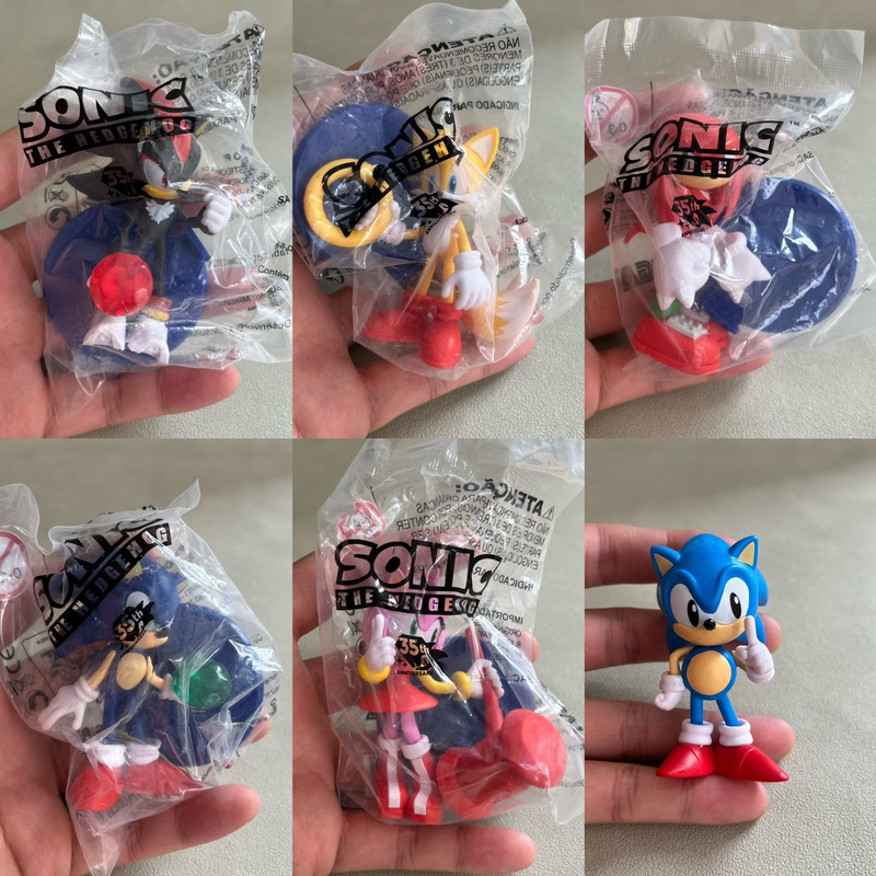 Authentic Loose Goods Sonic the Hedgehog the Movie 35Th Anniversary Limited Edition Sonic Figure
