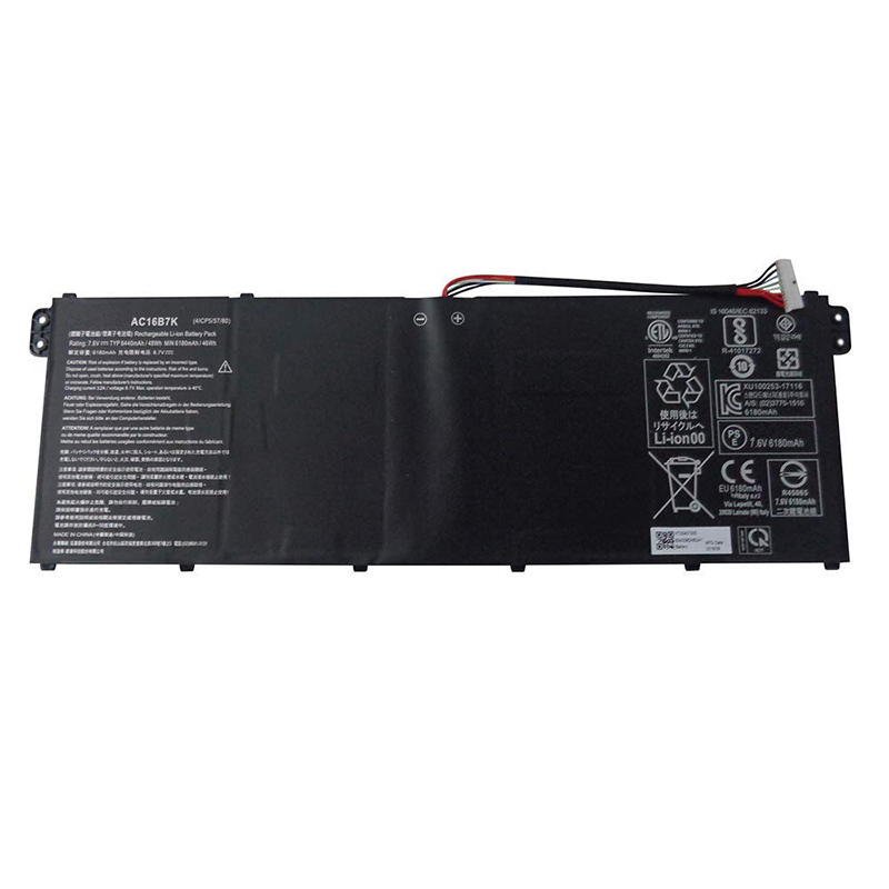 Suitable for Acer Acer Chromebook15 Cb515-1Ht Ac16B7K Ac16B8K Laptop Battery