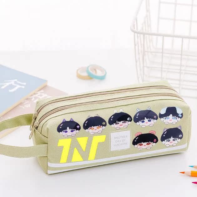 Times Youth League school supplies Ma Jiaqi stationery Times Youth League stationery box Song Yaxuan pen bag large capacity