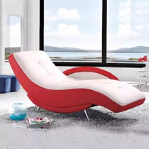 Nordic genuine leather 2024 new style chaise lounge chair size living room room beauty couch bedroom first floor cowhide chair