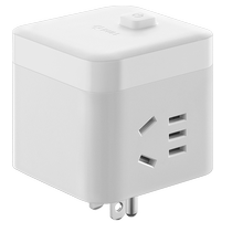 Bull American Standard Conversion Plug Mini Master Control Rubiks Cube Socket Traveling Abroad One-turn Multi-Expansion Wireless Converter