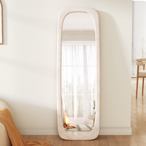 Light luxury ins full-length mirror floor-standing mirror home Internet celebrity full-length mirror small apartment full-length mirror simple bedroom dressing mirror