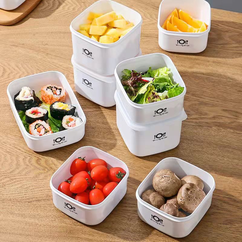 Picnic Box Lunch Box REFRESHING BOX PORTABLE PLASTIC HOUSEHOLD FOOD GRADE WITH LID LUNCH BOX MICROWAVE OVEN SEALED CASE