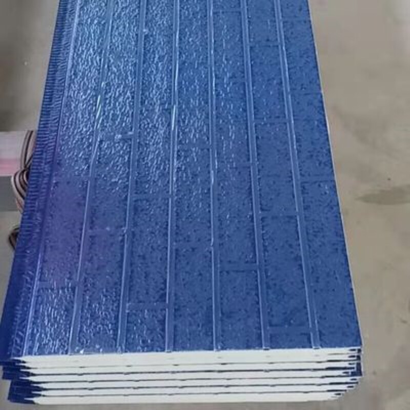 Exterior wall insulation integrated board sandwich board fireproof carved inner wall villa manufacturers old house rock wool transformation direct sales cement