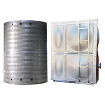 Stainless steel insulated water tank 1 Commercial air energy 2 round solar cycle outdoor 3 square thickened 10 ton water tower