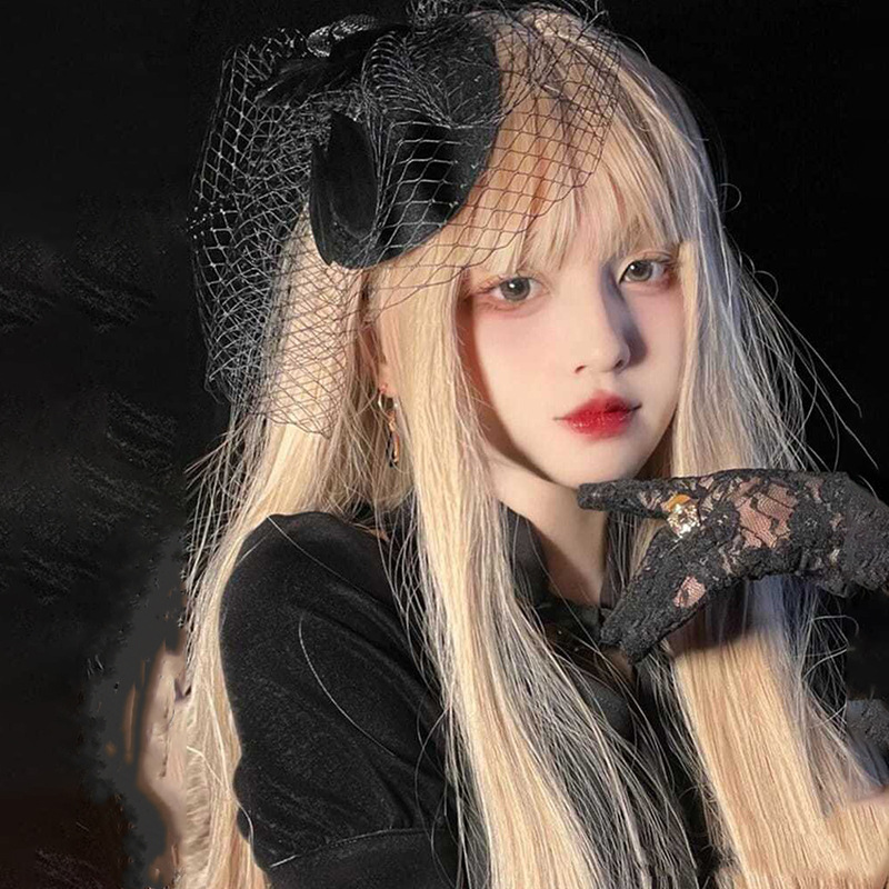 French Retro Black Hat, Hepburn Style Hat, Republic of China Style Mesh Hairpin, Bridal Veil Headpiece, Socialite Cheongsam French Retro Black Hat, Hepburn Style Hat, Republic of China Style Mesh Hairpin, Bridal Veil Headpiece, Socialite Cheongsam