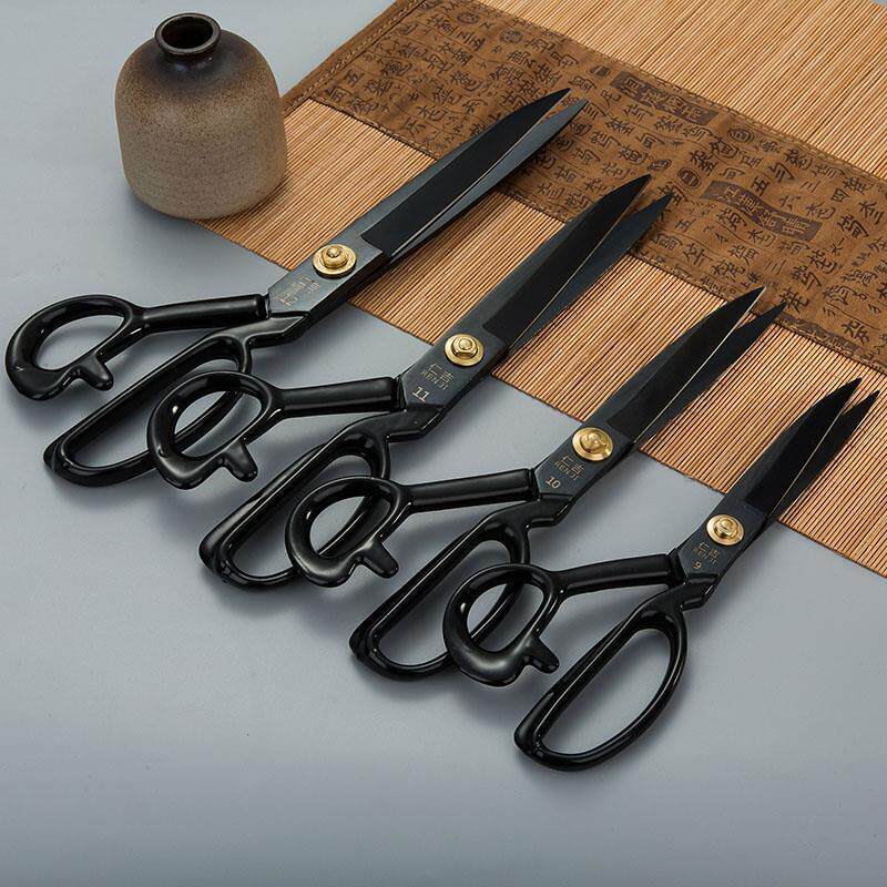 Professional sharp manganese steel tailored sewing cut cloth 8 - 12 inch clothing manufacturing household