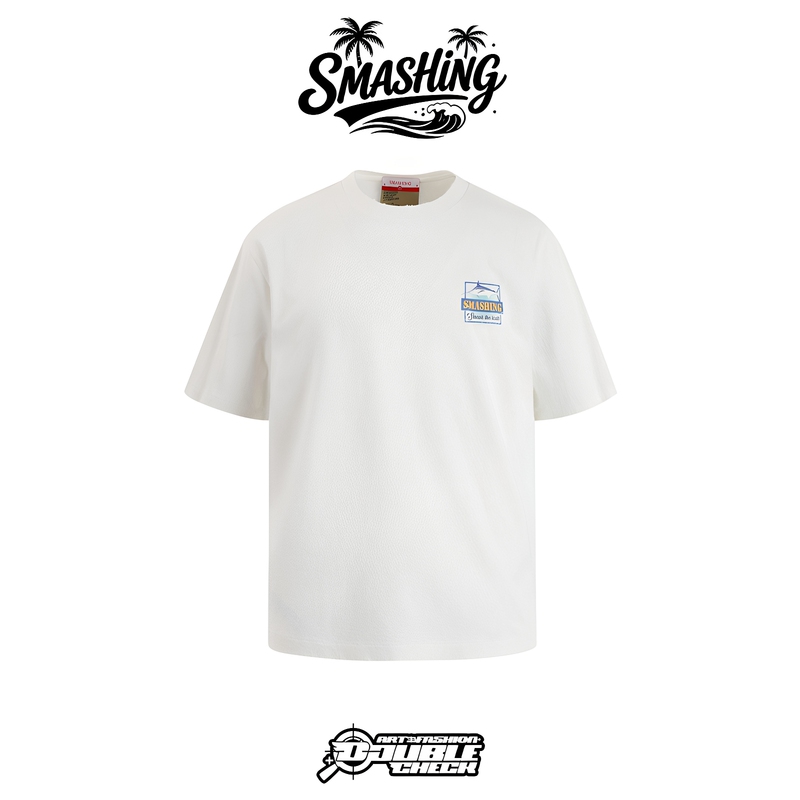【Smashing】Hawaii Limited Marlin Fish Marlin Print Short Sleeve T-Shirt