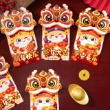 Новый год Red Convelope 2025 New Li -это обложка новогодней новогодней сумки Money Bag High -Led Creative Personal