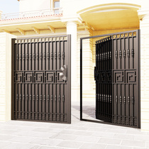 Yard fence fence gate villa opposite door big iron gate home iron gate courtyard gate farmer rural home community