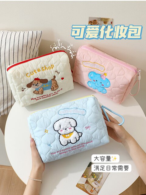 Cute Dachshund Dog Toiletry Bag Makeup Bag Lightweight Portable Large Capacity Travel 2026 New Model Skincare Storage Bag