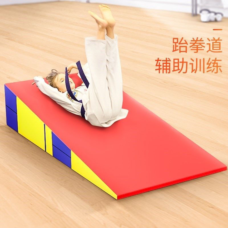 Body suitable to train Sensory Equipment Children's Kindergarten Parent-child Toy Gymnastics Soft Triangle Slope Mat Front Empty-Taobao