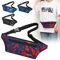 2020 new summer mens waist bag waterproof nylon casual shoulder bag three-layer versatile small mens bag sports mobile phone bag