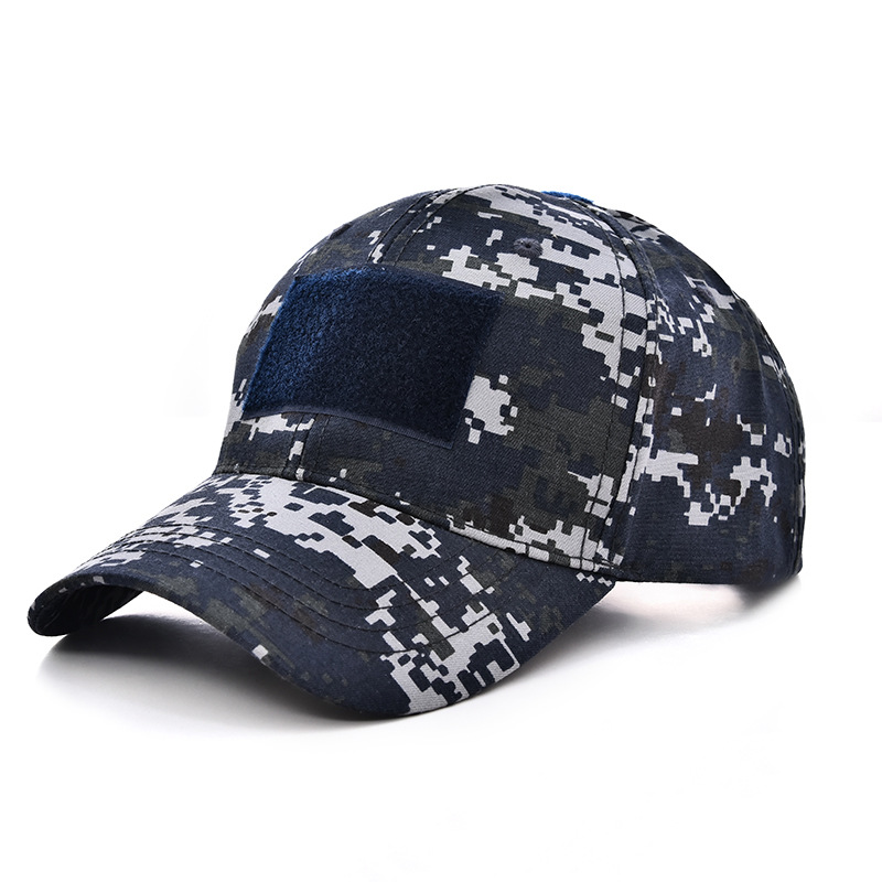 Cross Border Military Fans Outdoor Python Baseball Cap Men Tactical Camouflage Hat Sports Magic Sticker Ducal Tongue Cap Factory Direct-Taobao