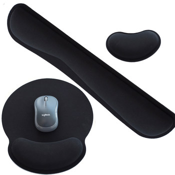 Mechanical Keyboard Hand Rest Memory Foam Keyboard Pad Mouse Pad Wrist Pad Wrist Pad for Boys and Girls Gaming Mouse Pad