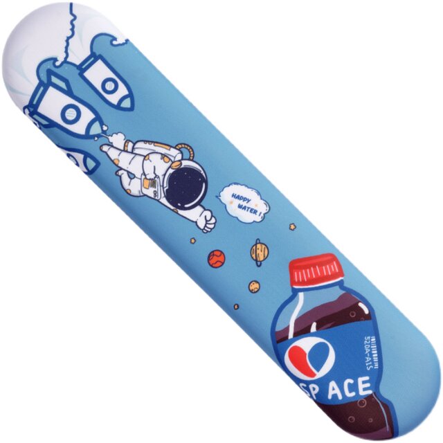 White Peach Memory Foam Keyboard Wrist Rest Mouse Pad Cute Cartoon 3D Notebook Pad Desktop Mouse Pad