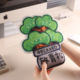 Creative Oil Painting Plant-Shaped Mouse Pad, Cartoon Cute Desk Pad, Computer Pad, Wrist Pad, Oil Painting Version Wrist Protector