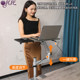 Computer Desk Leg Support, Office Desk Leg Support Stand, Laptop Stand, Desktop Support Stand, Computer Desk Leg Support Suitable for Rotating and Height-Adjustable Desk Side Stand, Laptop Stand