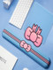 Cute Bow Mouse Pad with Wrist Rest ins Memory Foam Slow Rebound Office Gaming Computer Desk Pad Keyboard Rest