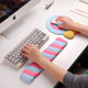 Lollipop Silicone Wrist Rest Mouse Pad Memory Foam Keyboard Wrist Rest Office Wrist Rest Palm Rest Mouse Pad Cute for Women
