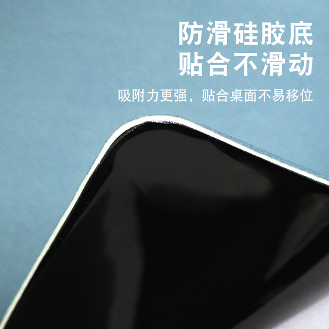 Mouse Pad Thickened Liquid Silicone Desk Solid Color Mouse Pad for Men and Women Personalized Non-Slip Wrist Protection Mouse Pad