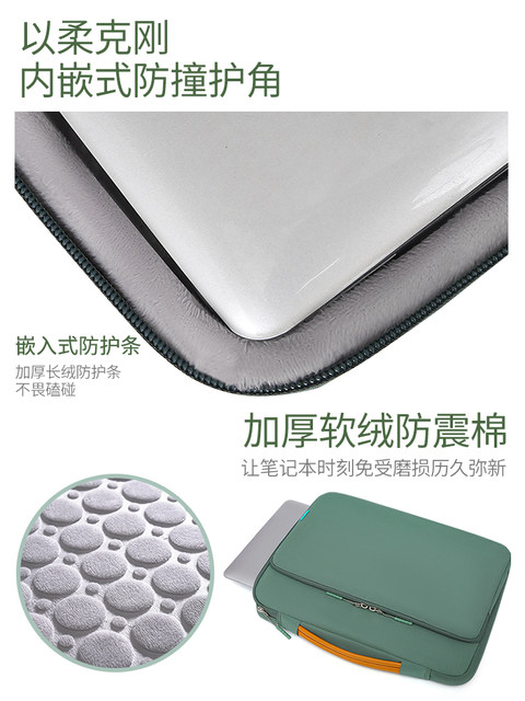 Laptop Bag, Computer Bag, Handbag Suitable for Apple MacBook Air 16inch for Women, Huawei, Lenovo Xiaoxin Pro14, Matebook, Dell, Xiaomi 15.6 Inch, 13 Inch for Men, Protective Case 13.3