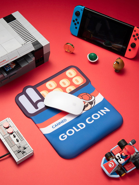 Cute Super Mario Creative Wrist Pad Mouse Pad for Girls Silicone Keyboard Hand Rest Soft Pad Wrist Rest Computer Desk Pad