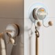 Suction Cup Hook, Punch-Free Door Coat Hook, Wall-Mounted Bathroom Strong Load-Bearing Vacuum Traceless Bathroom Paper Sticky Hook