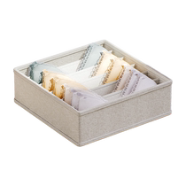 Underwear storage box for household shorts underwear and socks storage box wardrobe and intimate clothing three-in-one storage artifact