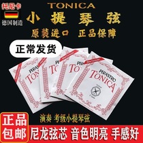 Professional violin nylon strings Pirastro Tonica TONICA performance level 1 4 4 violin strings