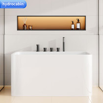 Single small bathtub household small apartment Japanese-style all-in-one mini bath custom massage square bidet