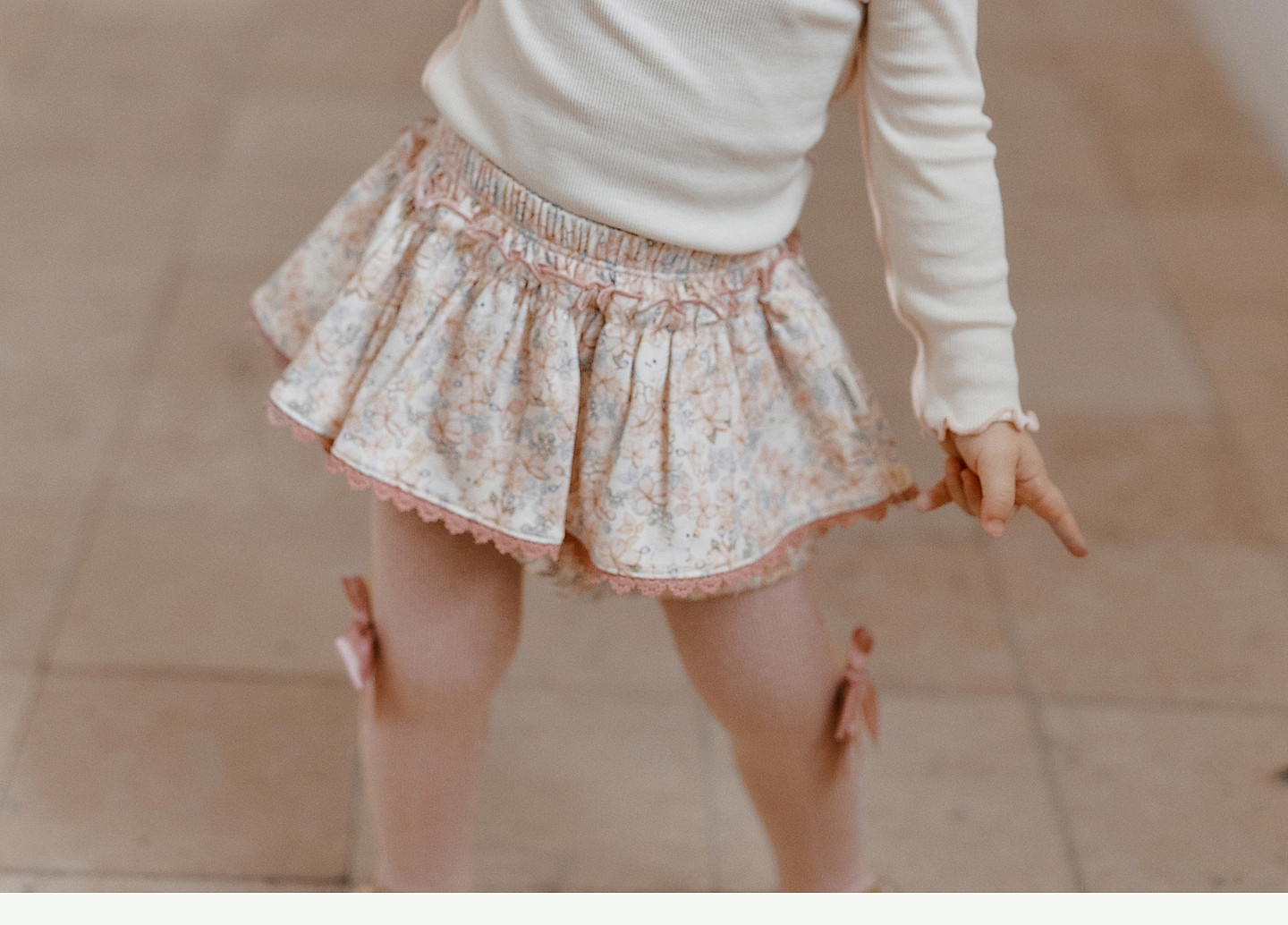 【新品】OAK FAMILY女童长袖t恤儿童打底衫秋装圆领纯色上衣 — 27