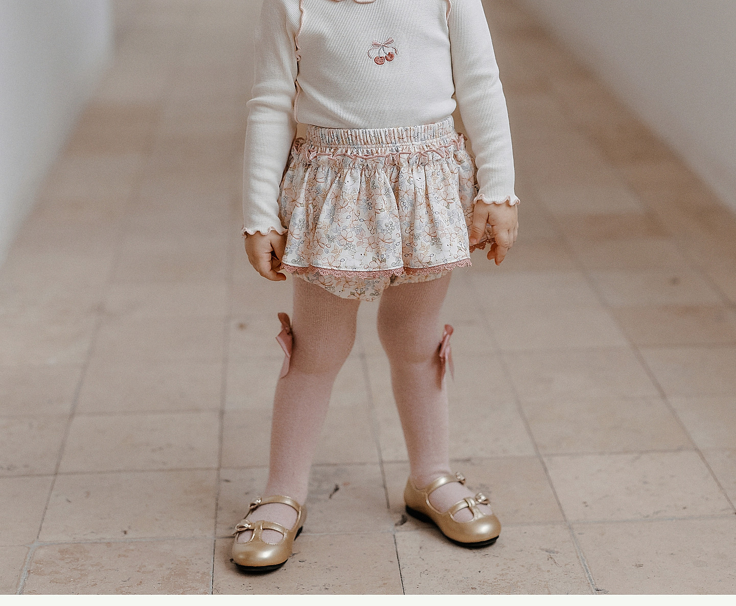 【新品】OAK FAMILY女童长袖t恤儿童打底衫秋装圆领纯色上衣 — 5