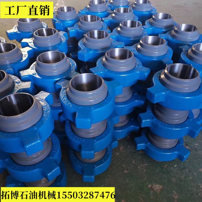 4inch Fig206 Welded Threaded High-Pressure and Low-Pressure Hammering Union for Oil Fields, Low-Pressure Pipeline Oil Union, Manufacturer's Product